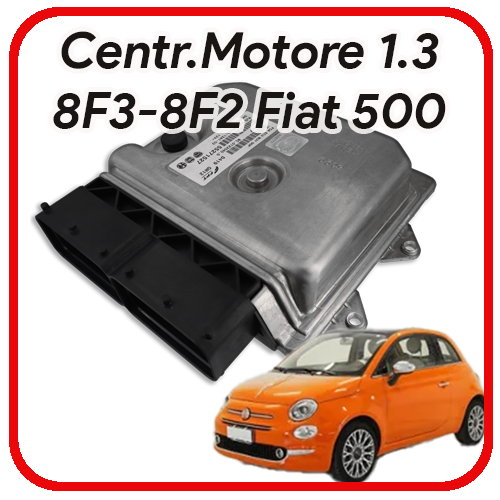 Centralina motore Fiat 500 1.3 MJD 2010- MARELLI 8F3 8F2 8DF